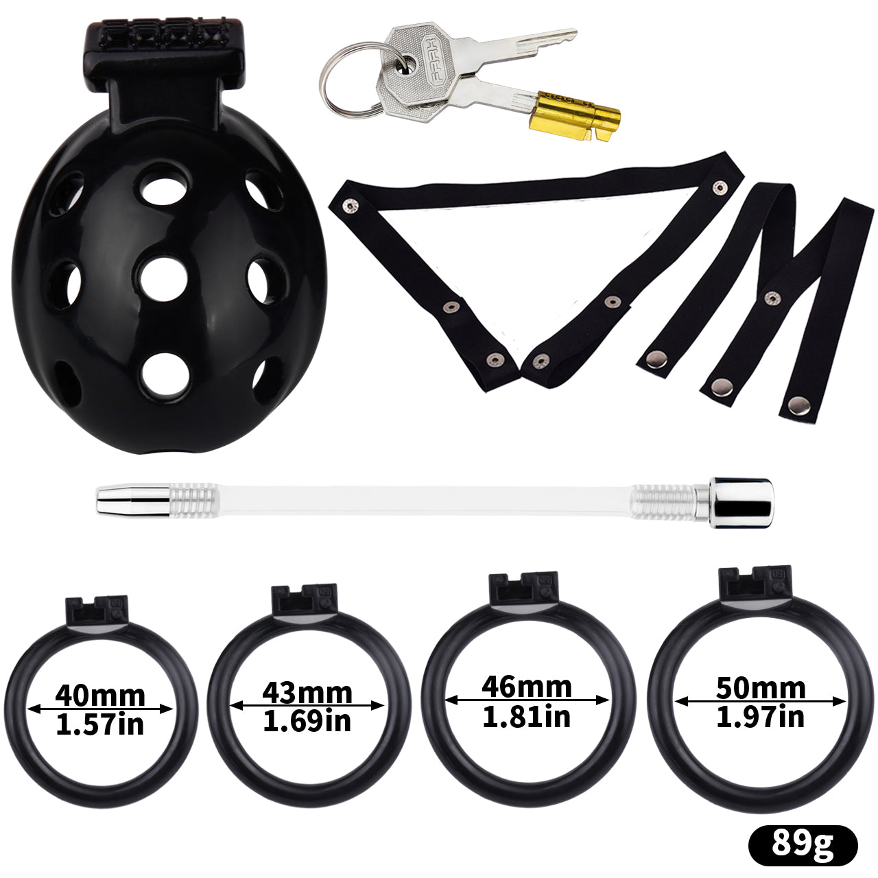 Vented Chastity Cage For Growers