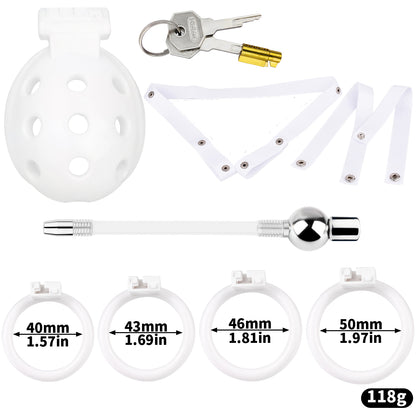 Vented Chastity Cage For Growers