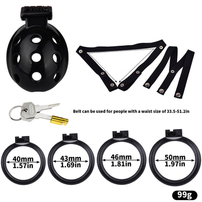 Vented Chastity Cage For Growers