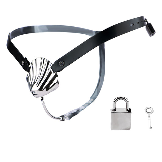 Wearable Metal Shell Invisible Chastity Cage
