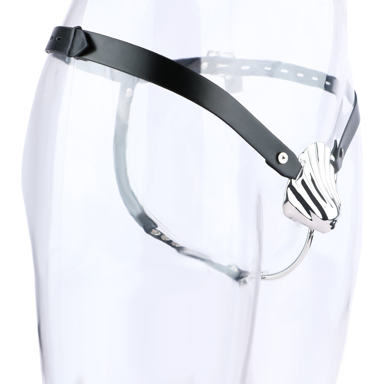 Wearable Metal Shell Invisible Chastity Cage