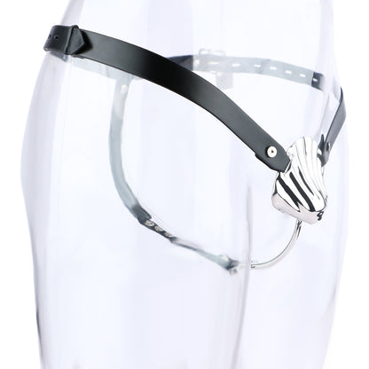 Wearable Metal Shell Invisible Chastity Cage