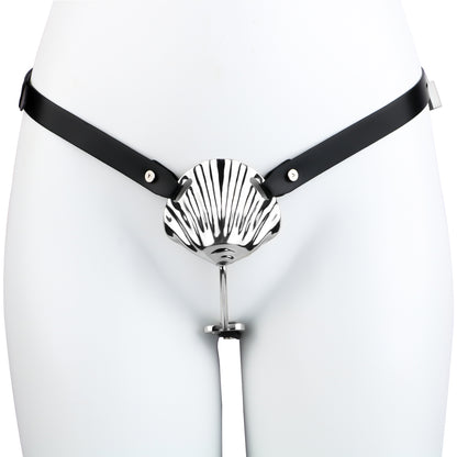 Wearable Metal Shell Invisible Chastity Cage
