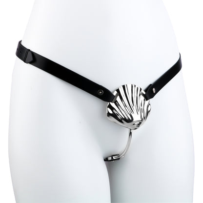 Wearable Metal Shell Invisible Chastity Cage