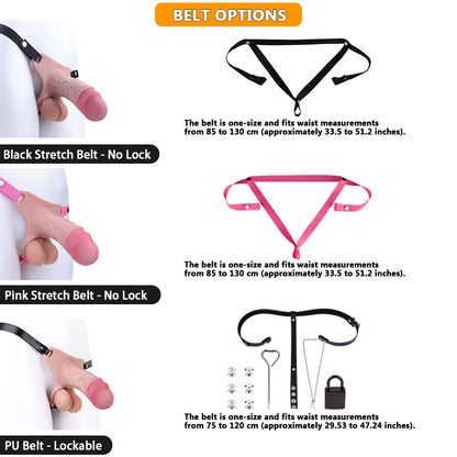 Wearable Penis Male Chastity Pants - Maxi Size | AS064