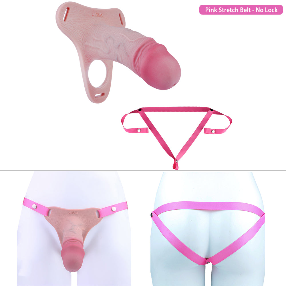 Wearable Penis Male Chastity Pants - Maxi Size | AS064