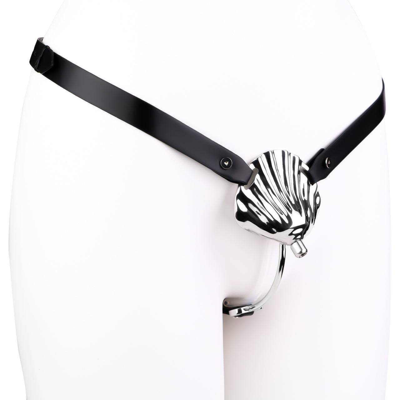 Wearable Metal Shell Invisible Chastity Cage