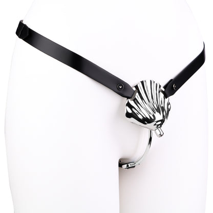 Wearable Metal Shell Invisible Chastity Cage