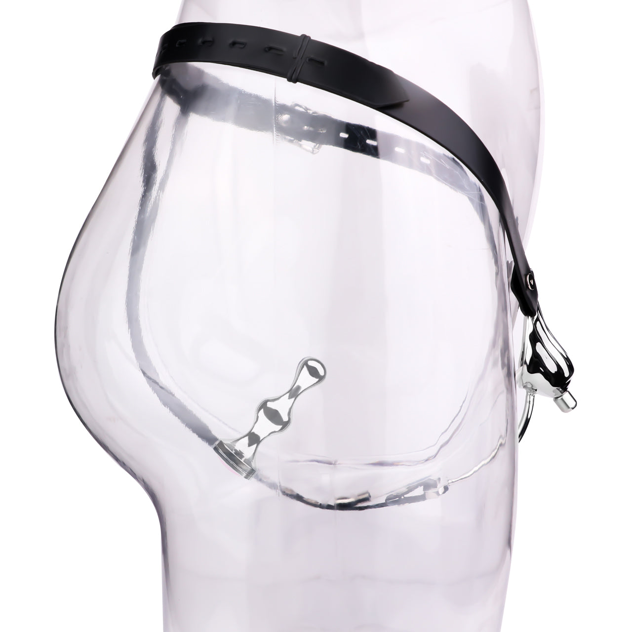 Wearable Metal Shell Invisible Chastity Cage