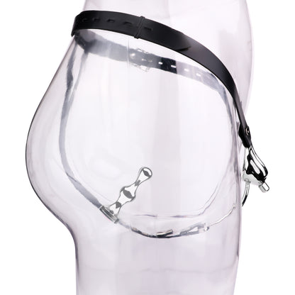 Wearable Metal Shell Invisible Chastity Cage