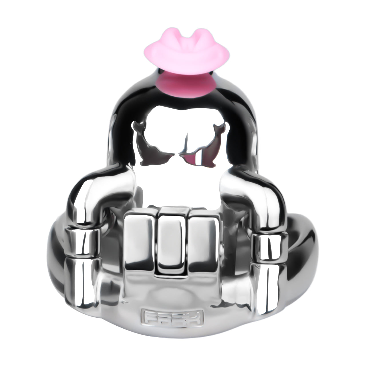 Weighted Chastity Cage Training with Silicone Catheter