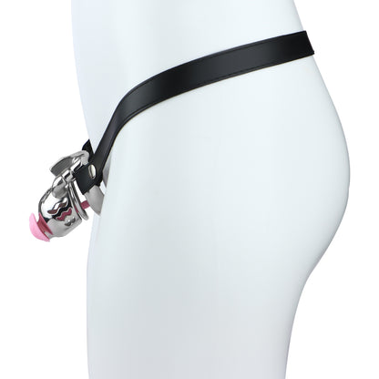 Weighted Chastity Cage Training with Silicone Catheter