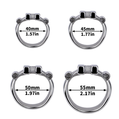 Weighted Chastity Cage Training with Silicone Catheter