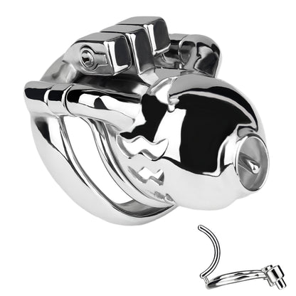 Weighted PA Chastity Cage Training