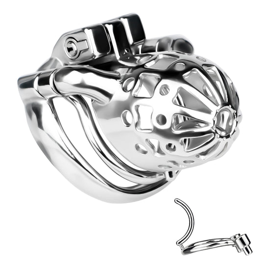 Weighted PA Chastity Cage