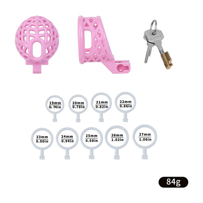 ABS Resin Shaft-Only Chastity Cage | F340A