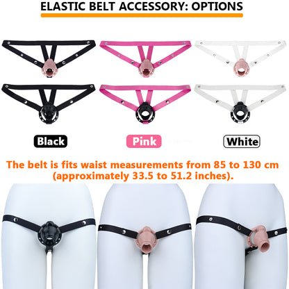 ABS Resin Realistic Penis Cage – Open Head Type