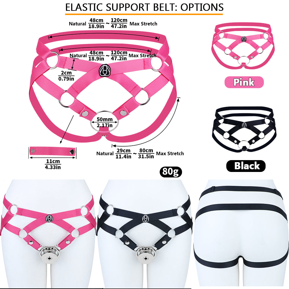 Convertible Flat & Inverted Chastity Cage | F365