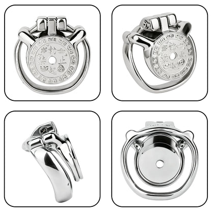 Heavy-Duty Flat Chastity Cage | F343A