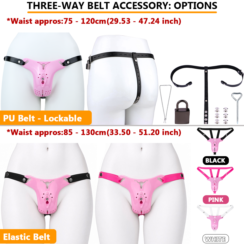 ABS Resin Wearable Chastity Plate | AS753