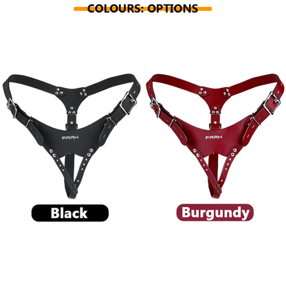 FRRK Leather Chastity Support Strap
