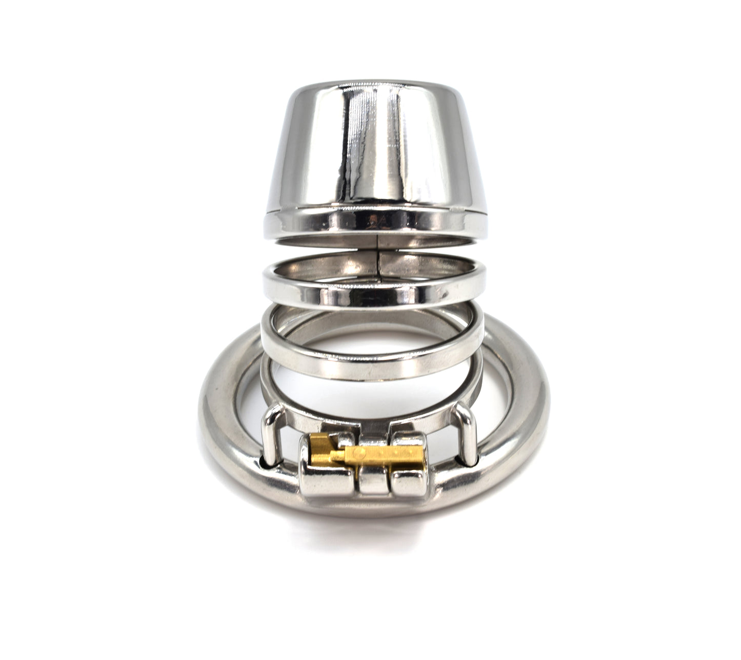 Male Lid Shower Belt Full Close Chastity Cage, F3083 - FRRK