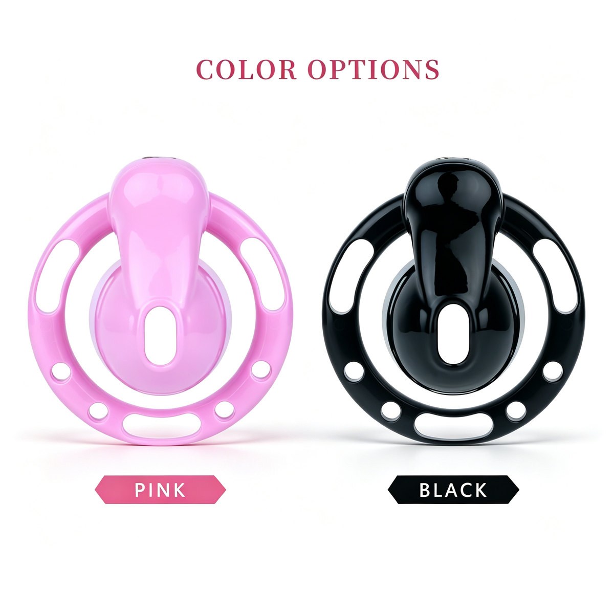 ABS Resin Pudding Chastity Cage | AS038