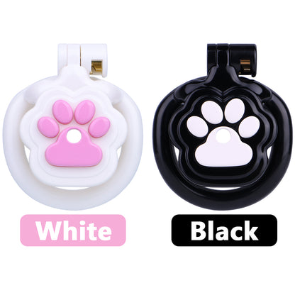 Kawaii Cat Paw Flat Chastity Cage