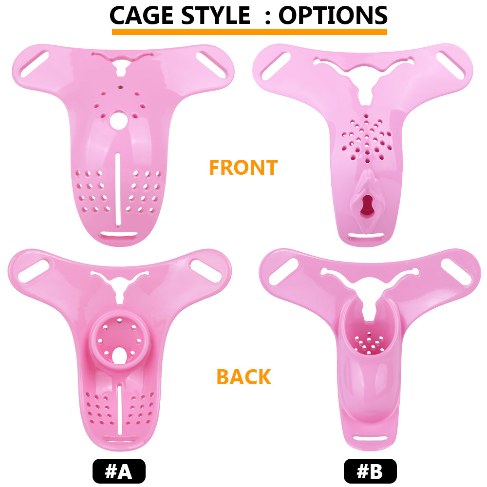 ABS Resin Wearable Chastity Plate | AS751