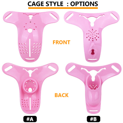ABS Resin Wearable Chastity Plate | AS751