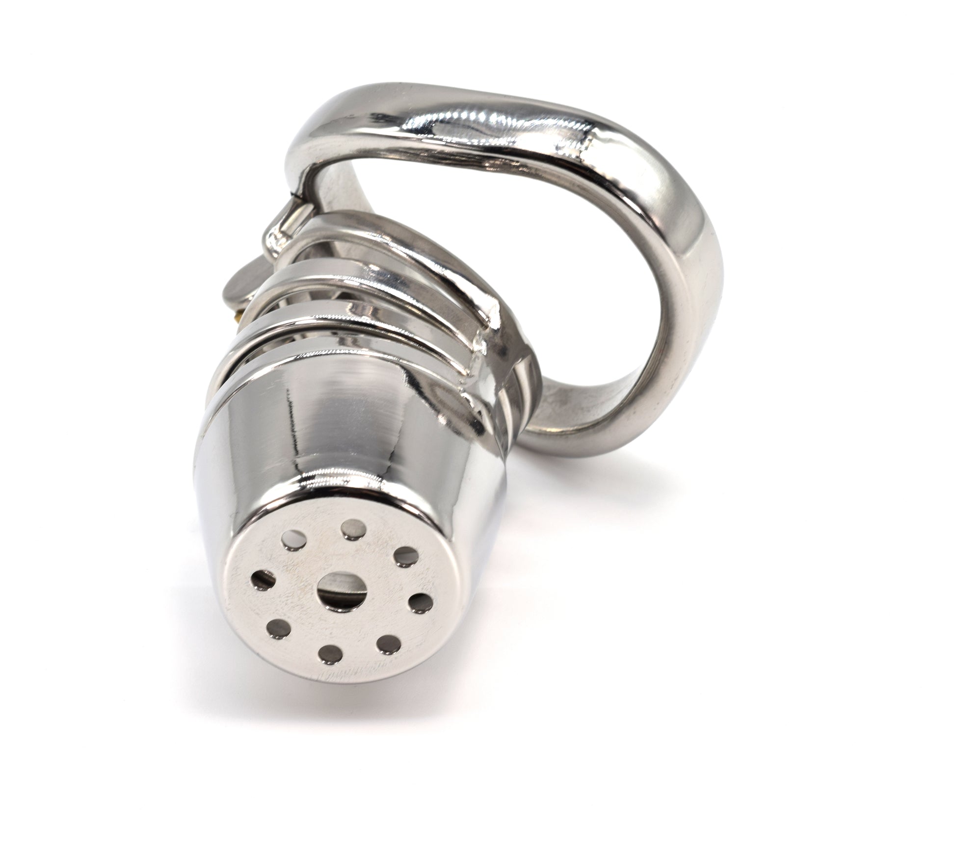 Male Lid Shower Belt Full Close Chastity Cage, F3083 - FRRK