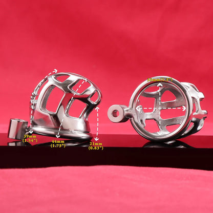 Small Mamba Chastity Cage Allen Wrench Lock | F3091