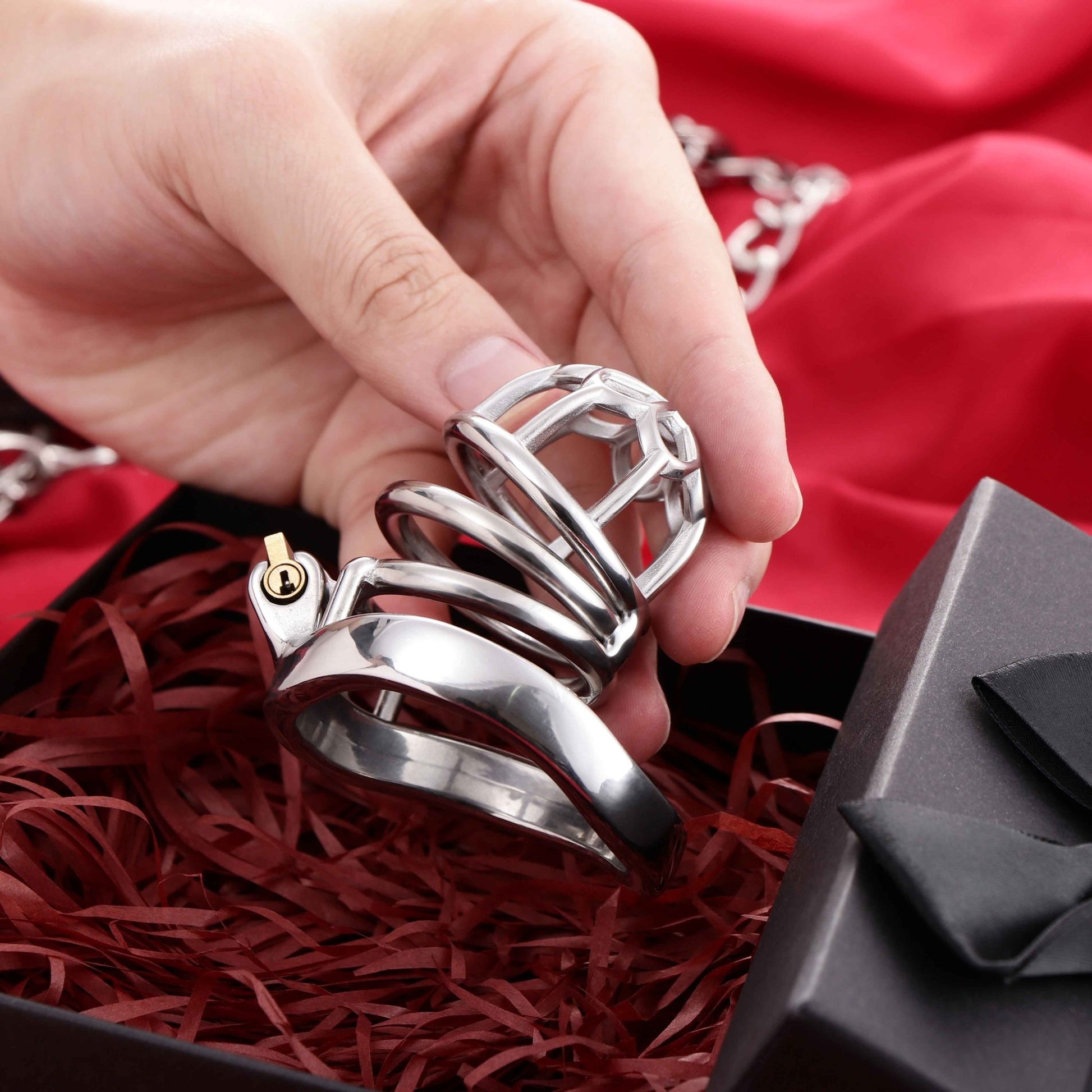 Male Chastity Cage, F3002 - FRRK