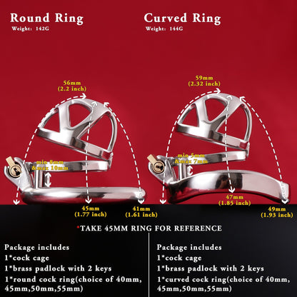 Male Chastity Cage, F3004 - FRRK