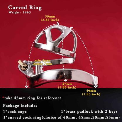 Male Chastity Cage, F3004 - FRRK