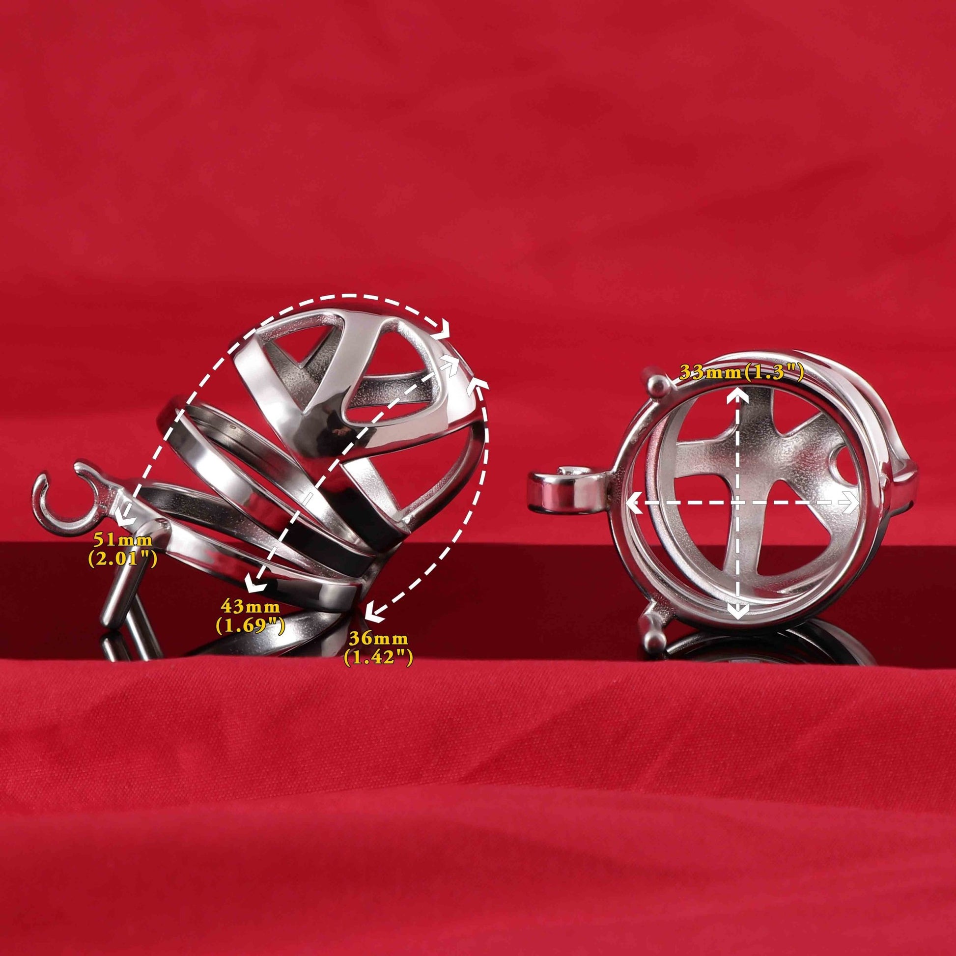 Male Chastity Cage, F3005 - FRRK