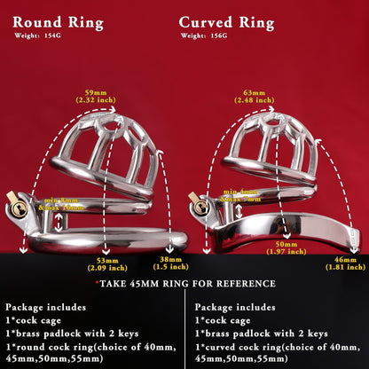 Male Chastity Device, F3001 - FRRK