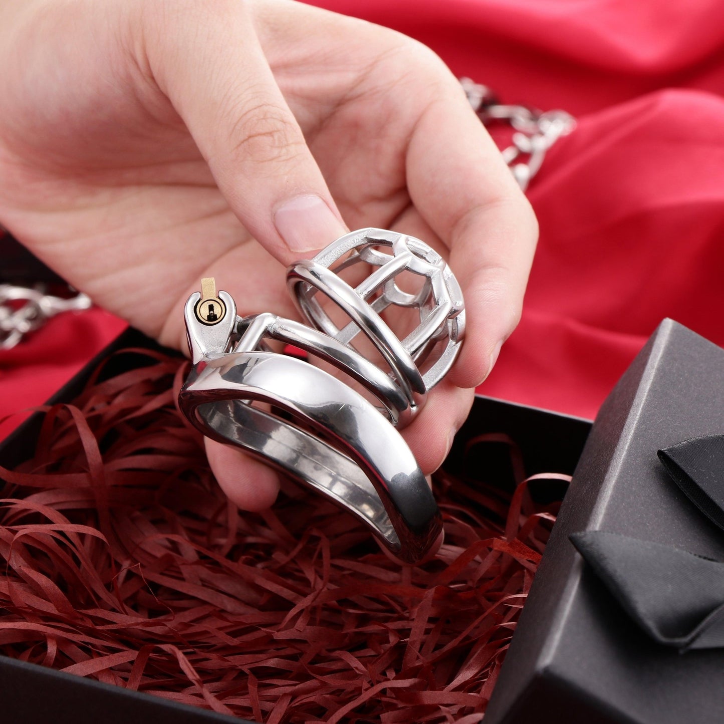 Male Chastity Device, F3001 - FRRK