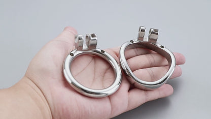 Male Top Split Open Chastity Cage, F3043