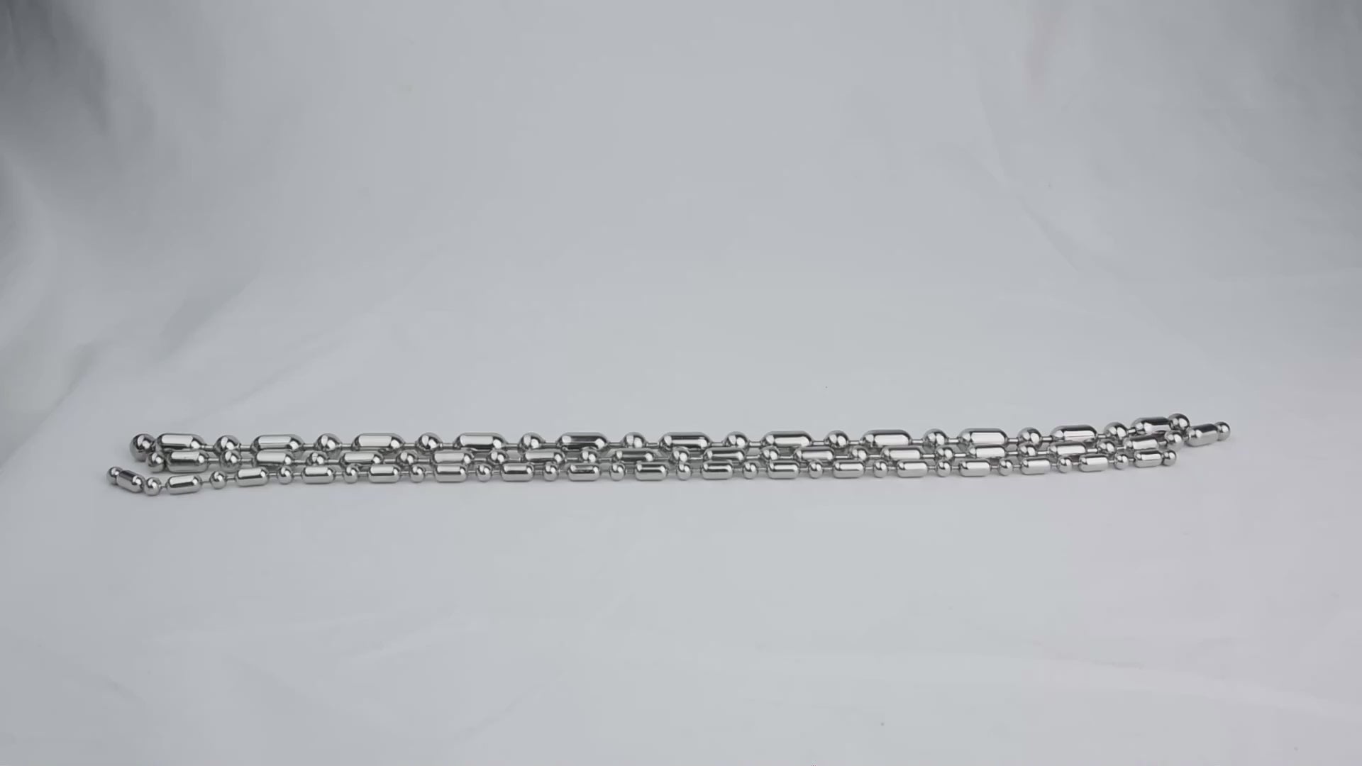 Metal Soft Urethral Sounds Penis Plug with Chain  - Mixed shaped | F3208