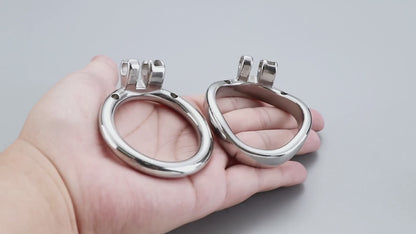 Male Solid Steel Chastity Cage, F3055