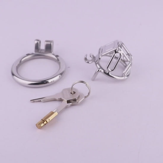 Topology Square Chastity Cage
