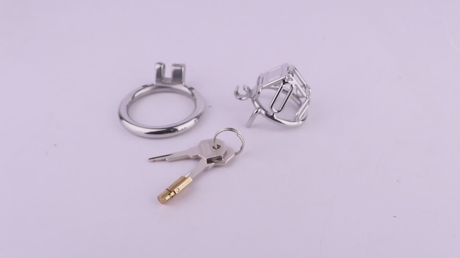 Topology Square Chastity Cage