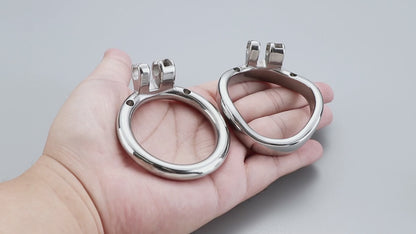 Male Top Split Open Chastity Cage, F3047