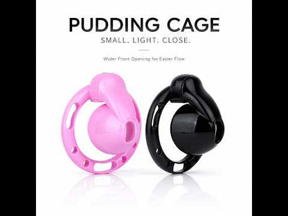 ABS Resin Pudding Chastity Cage | AS038