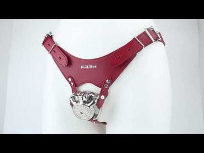 Heavy-Duty Flat Chastity Cage | F343A