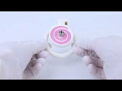 Candy Heart Flat Chastity Cage | AS125