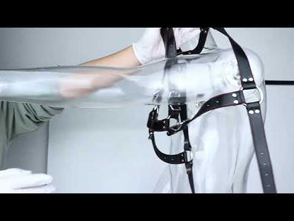 PU Leather Bondage Harness For Chastity Cage | PU11