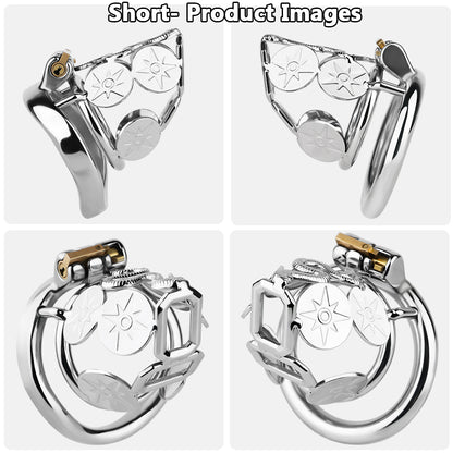 Solar Serpent Coiled Chastity Cage | F316A